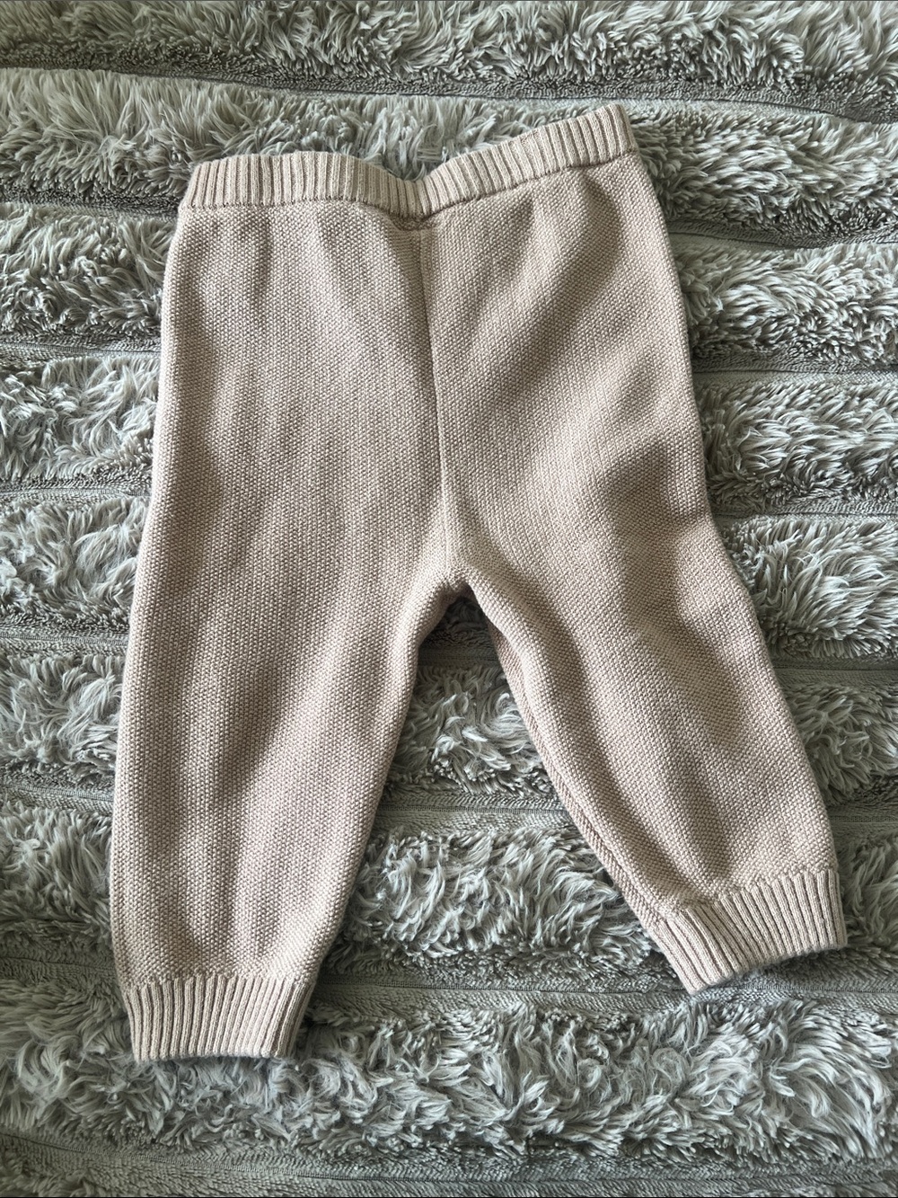 Polo Sweater Top with Stripes and Knit Pants - Picture 5 of 5